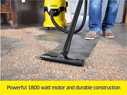 Karcher Wd 4 Multi-Purpose 5.3 Gallon Wet-Dry Vacuum Cleaner With Attachments #TOP6
