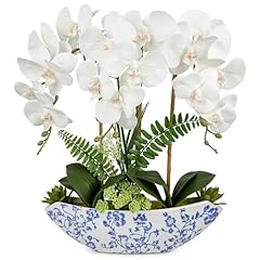 White-floral Pattern Vase