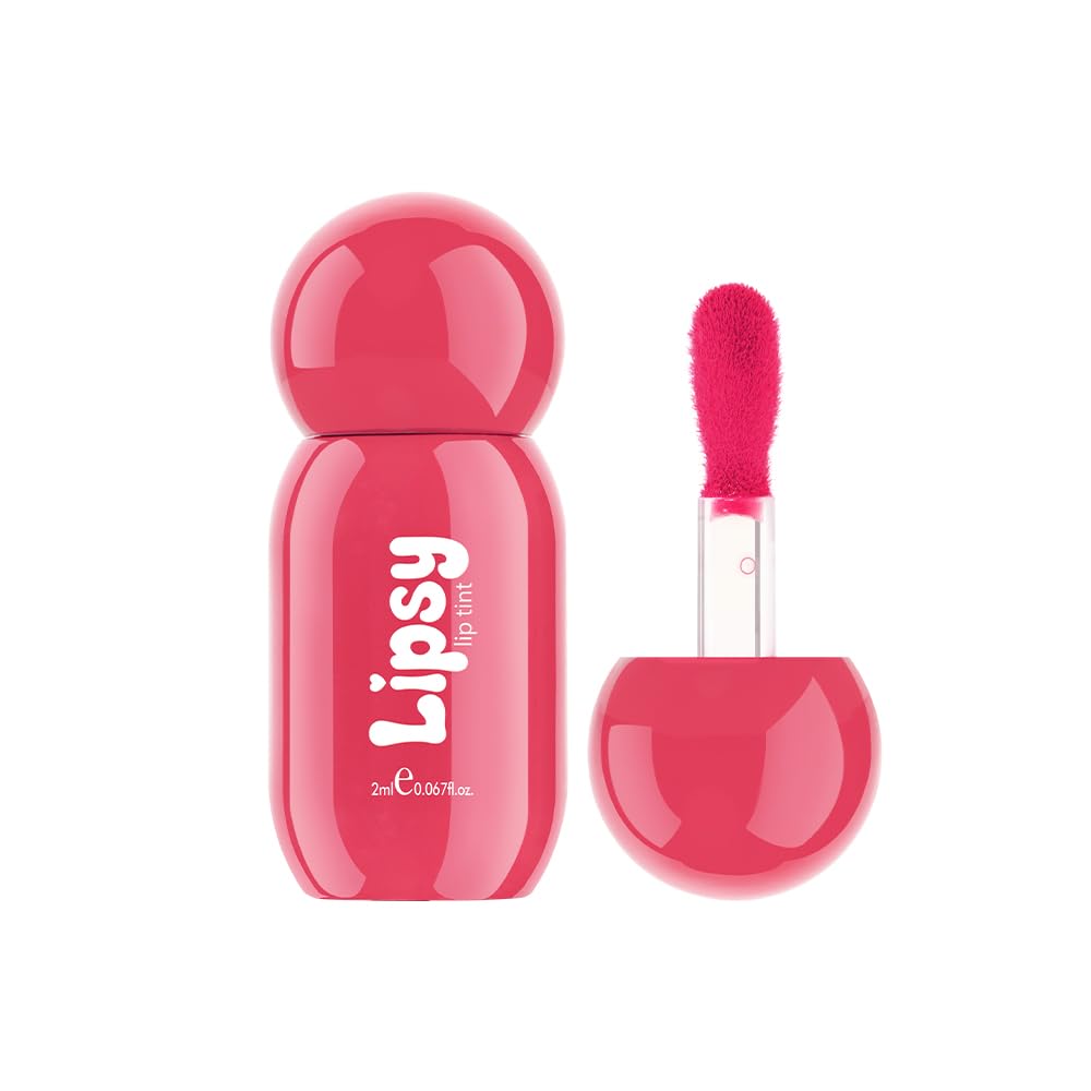Daily Life Forever52 Lipsy Lip Tint | Hydrating Glossy Lip Colour with Cherry Seed Oil, Meadowfoam Oil & Hyaluronic Acid | Buildable Pigment, Non-Sticky, Long-Lasting Lip Stain, Cherry Crush -01-picture-52
