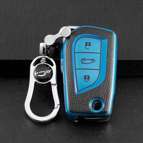 Coque clé Toyota 3 boutons pour réparer et protéger un boîtier Yaris ou Avensis