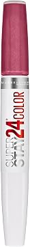 Maybelline New York Superstay 24, 2 Step Lipcolor, Timeless Rose 090 1 Count Timeless Rose Maybelline New York Superstay 24, 2 Lipcolor, Timeless Rose 090