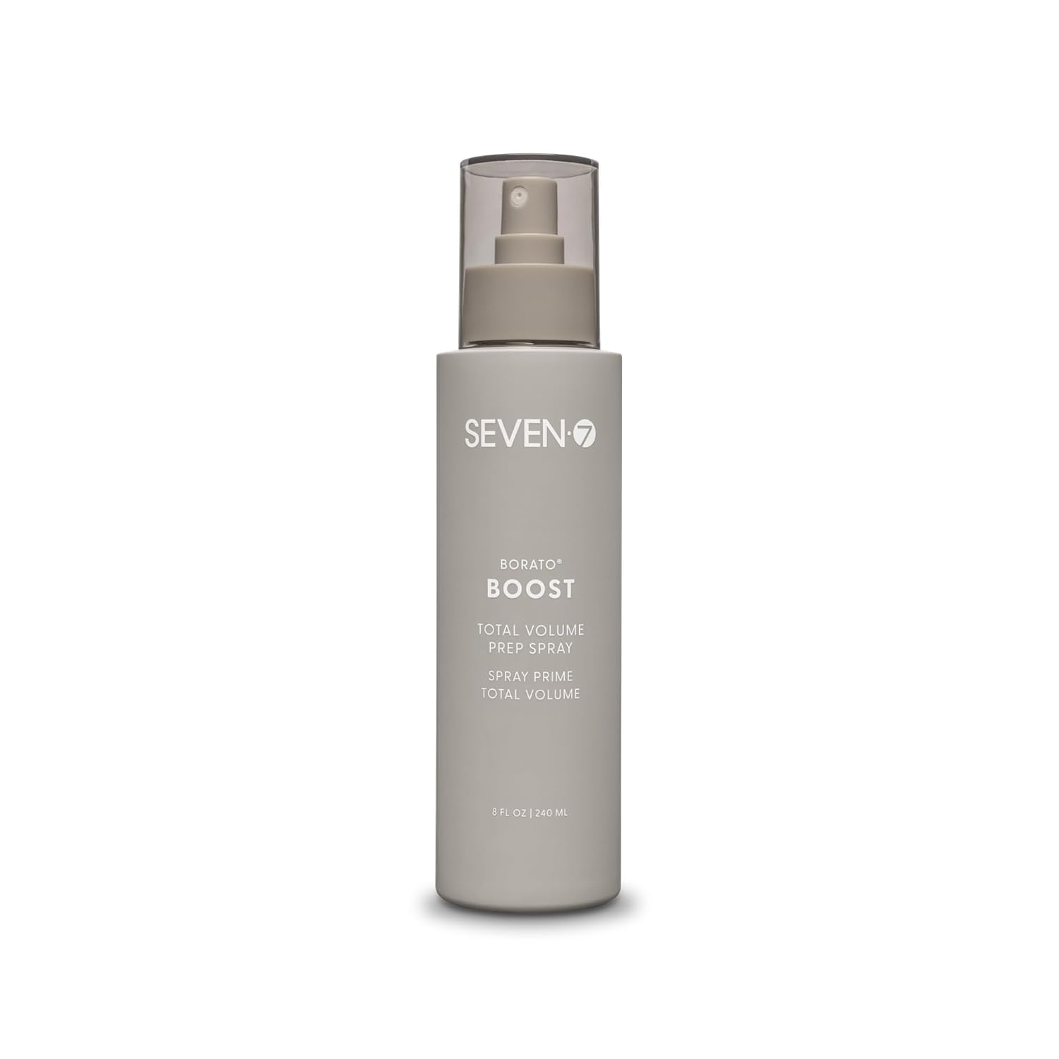 SEVEN Borato Boost Total Volume Prep Spray, Root Lift Volumizing Hair Spray for Fine Hair, Lightweight Styling Primer, Dry Shampoo Alternative, ProVitamin B5 Chamomile Formula, 8oz