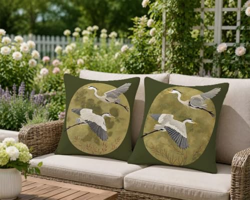 Housse coussin exterieur impermeable anti tache avec fermeture eclair - 5
