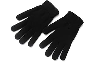 Mellons Black Fleece Gloves