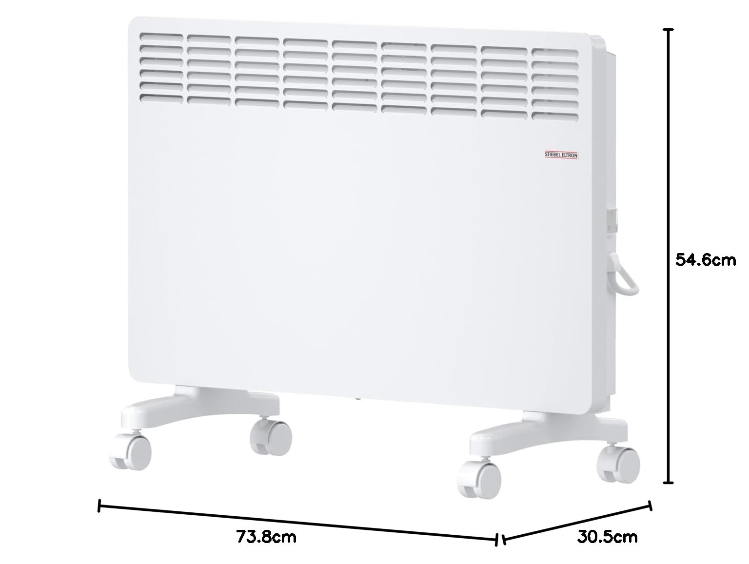 STIEBEL ELTRON Elektroheizung Standgerät 2 kW Konvektor-Heizung TÜV geprüft 25 m²
