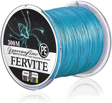 Super Power Braided Fishing line - Strong and wear-Resistant - Zero Pull Lift - Fast Cutting Water, 6LB-150LB, 327 Yards