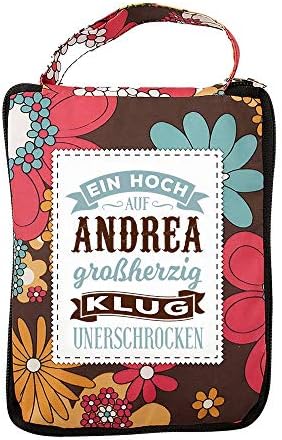 Personalisiert Einkaufs-/Strandtasche 'Lisa' Mit Blumenmuster – Faltbar, Strapazierfähig, Geschenkidee