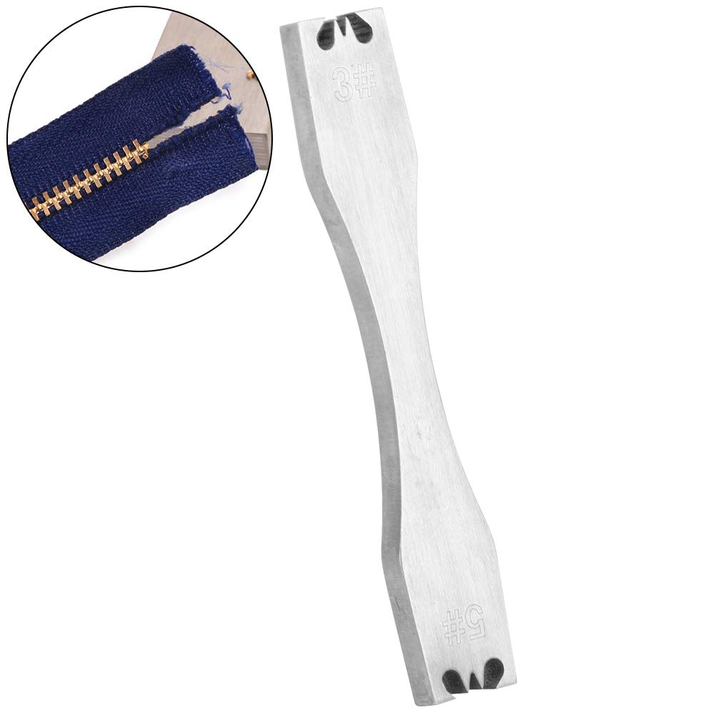 Zipper Gear Remover Denti Tool Pinze Articoli in Pelle Fatti a Mano Piccole Pinze Mini Pinze Strumenti Artigianali Forniture Cerniera Detooth Levapunti (Dispositivo di rimozione