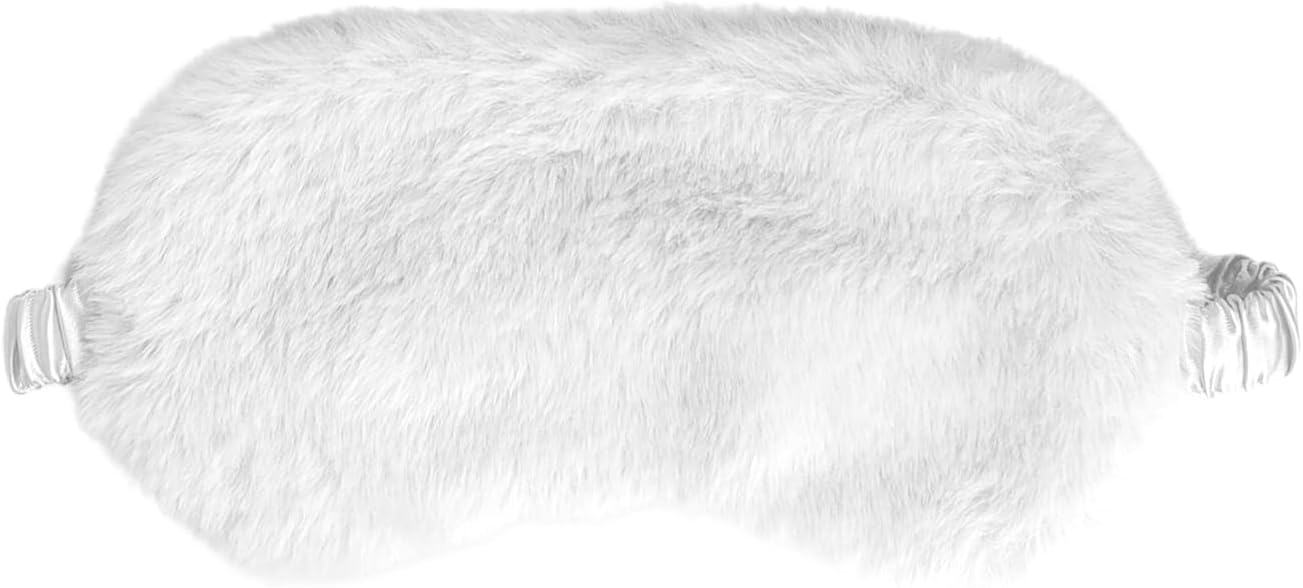 1 Pcs Plush Sleep Masks, Ultra Cute Soft Sleep Eye Cover