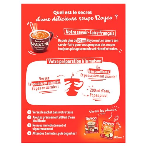 ROYCO Soupe Déshydratée Marocaine : Plus de Cuisine Fastidieuse le Soir
