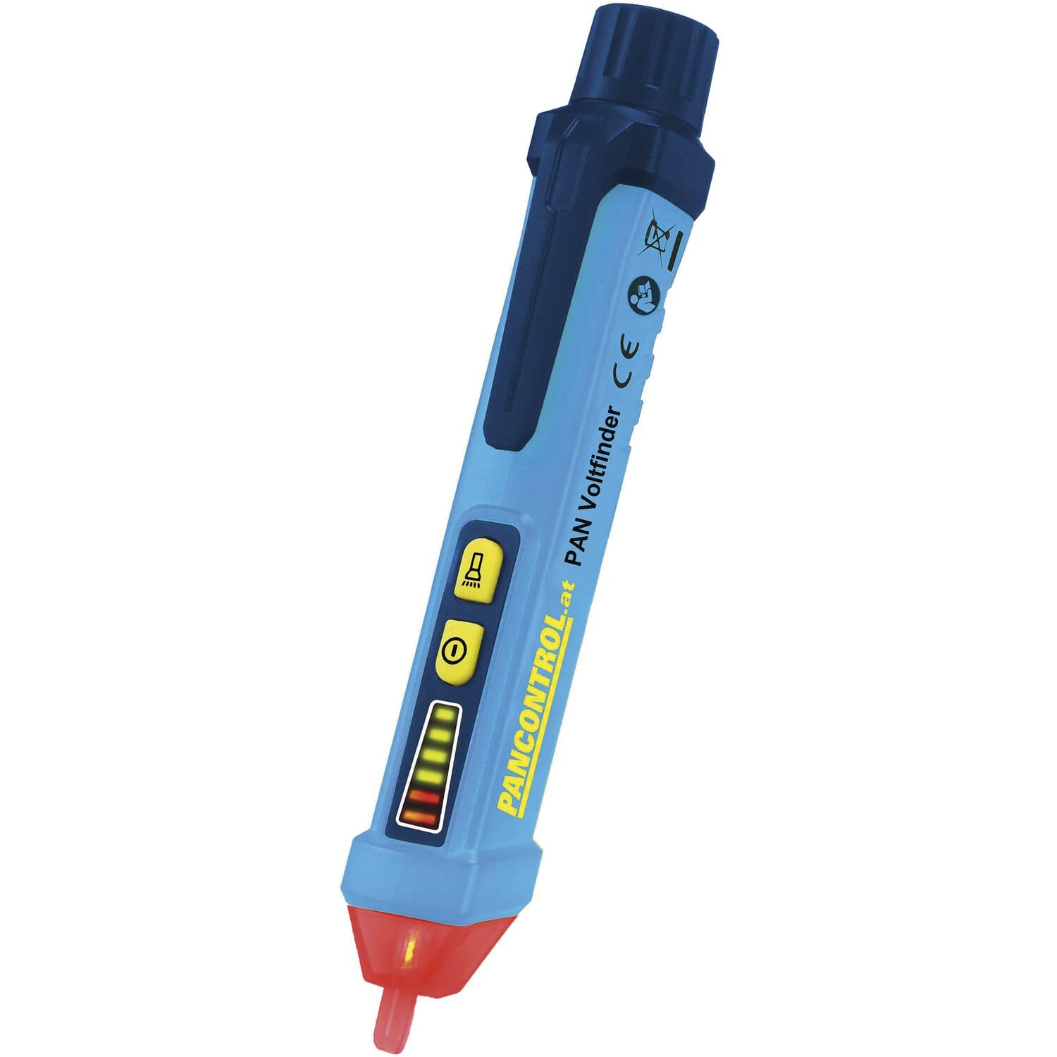CONTACTLESS VOLTAGE TESTER WITH 3-LEVEL LED INDICATOR