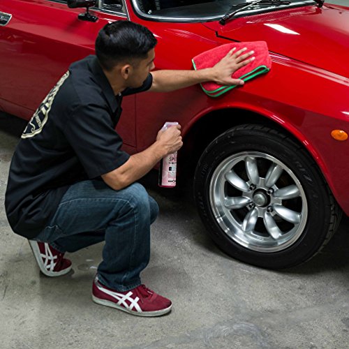 Chemical Guys Mic_997_6 Fluffer Miracle Supra Microfiber Towel, Red, 24" X 16", Pack Of 6 #TOP4