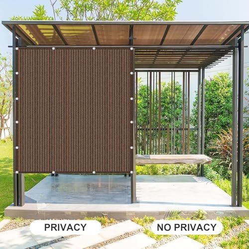 Pare-soleil rectangulaire pour terrasse et jardin pour repas ombragés