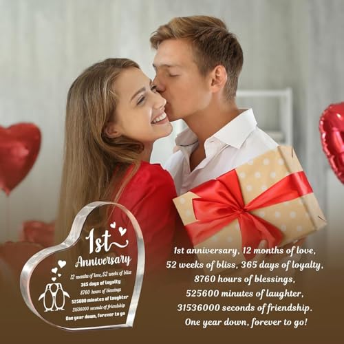 Image of Acrylic Plaque Gifts 2 (1st Anniversary)