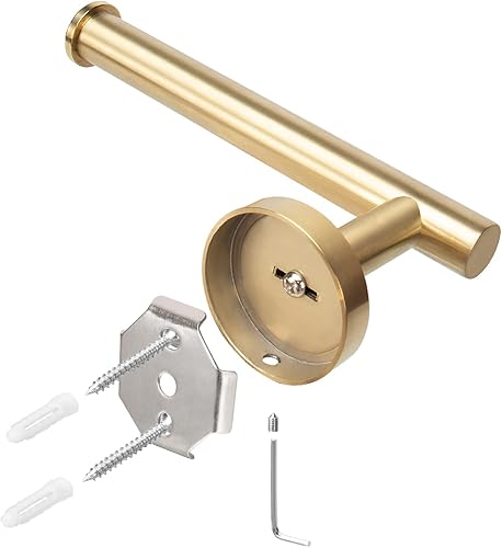 Miniatura 23 de NearMoon Portarrollos de papel higiénico para baño, acero inoxidable SUS304 de alta calidad, para montaje en pared, para baño, cocina, baño