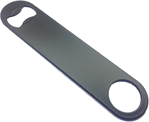 Abrebotellas Speed Barman Acero inoxidable Cerveza Mamba Popper Church Bar Key (negro)