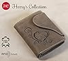 Harrys-Collection Damen Portemonnaie in Vintage mit Herz Special-Edition, Größen:Einheitsgröße, Farben:Dunkelbraun #3