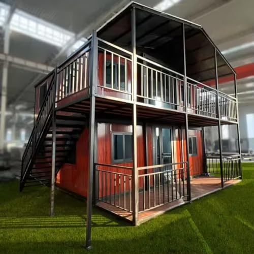 2 Story Luxury Villa Portable Tiny House Container Homes Office Casas Prefrafricadas Modulares 3 Bedroom Prefab Folding Modular Detachable House Mobile Foldable Home for Sale