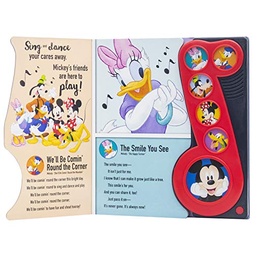 Disney Mickey Mouse & Friends - Sing, Dance, Play! Music Sound Book - Pi Kids (Play-A-Song) #TOP3