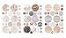 Prima Marketing Amelia Rose - Circle Stickers with foil