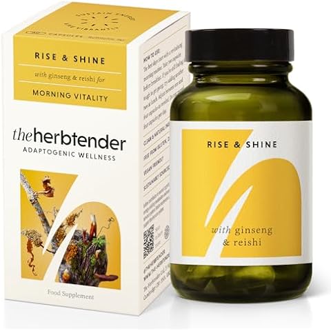 The Herbtender Rise & Shine Energy Supplement Cover