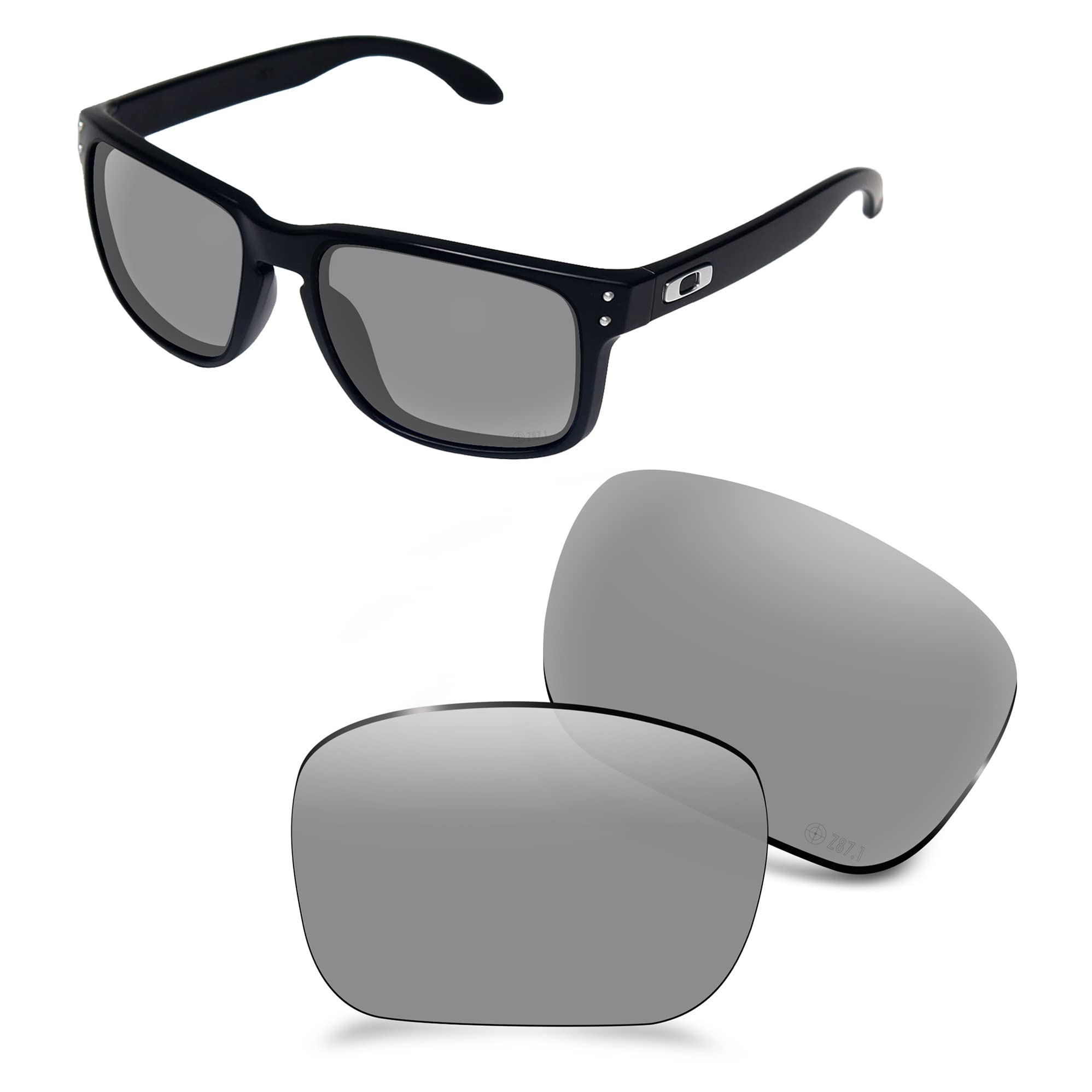 Aozan Men's Gainsboro Ansi Z87.1 Polarized Replacet Lenses Compatible With Oakley Holbrook