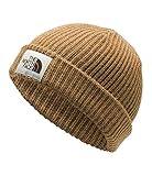 The North Face Salty Dog Beanie, Cedar Brown/Twill Beige, One Size - Deep Fit