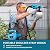 Tilswall Paint Sprayer, 800W HVLP 1200ML/Min Electric Spray Paint Gun with 2.5M Air Hose, 1300ML Detachable Container, 3 Nozzle Sizes & 3 Patterns, High Power Painter for Furniture, Cabinet, Fence
