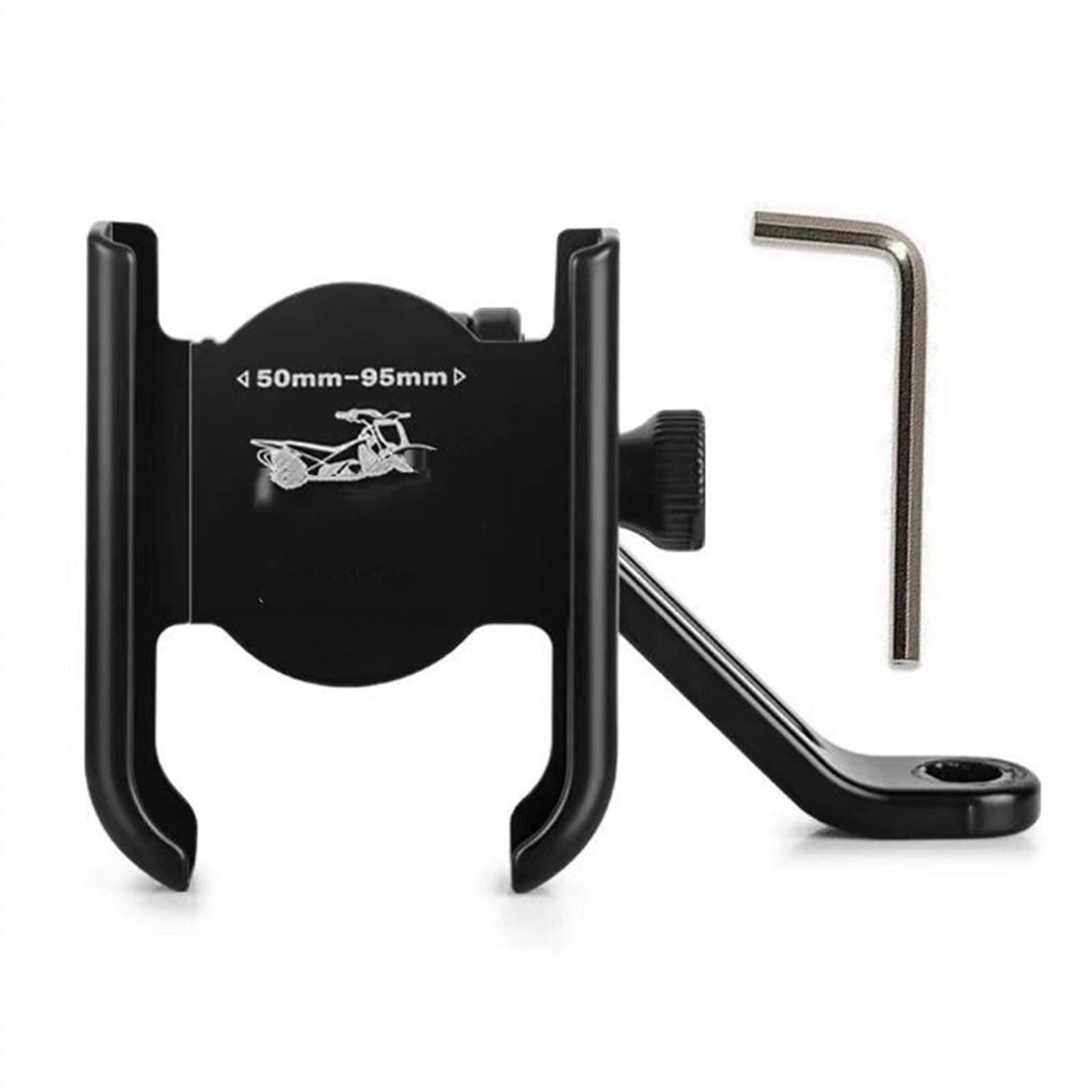Supporto Per Telefono Moto Scaffale Di Fissaggio Manubrio Retrovisore Staffa Fissa Staffa Di Navigazione GPS Parti Di Modifica Moto Staffa navigazione GPS