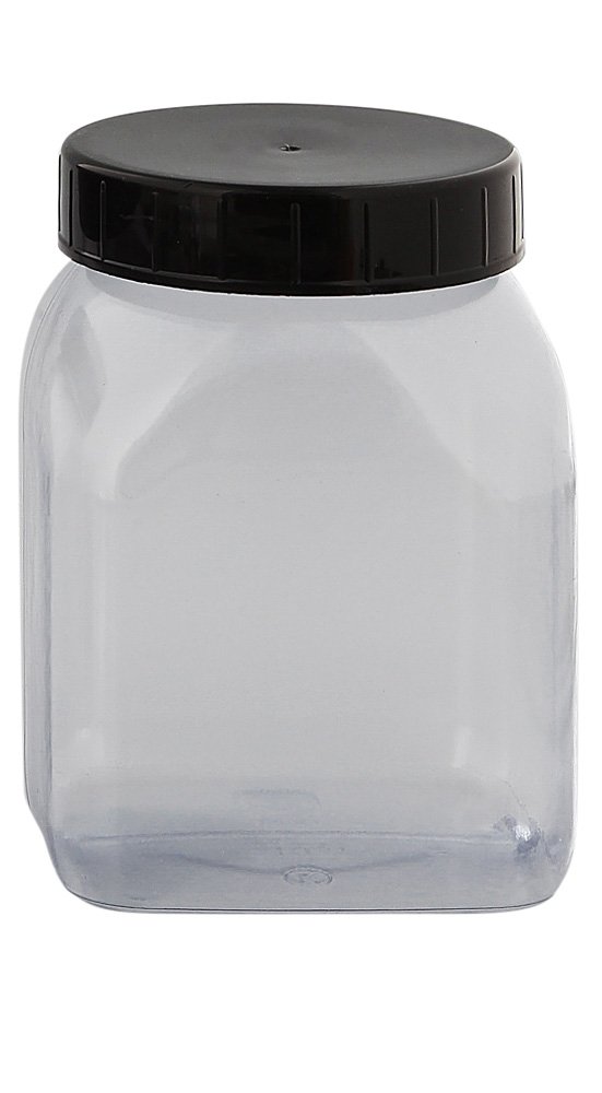 10x Dose 500ml HDPE weiß Plastikdose Schraubdose Vorratsbehälter Vorratsdose