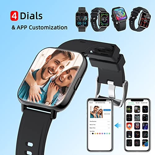 Smartwatch-169-Reloj-Inteligente-Hombre-Mujer-Impermeable-IP68-Reloj-Deportivo-con-Pulsometro-Monitor-de-Sueno-Monitores-de-Actividad-Cronometro-Podometro-Pulsera-de-Actividad-Inteligente