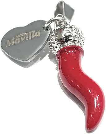 Cornicello Italien Porte-bonheur – Corne Rouge Porte-clés