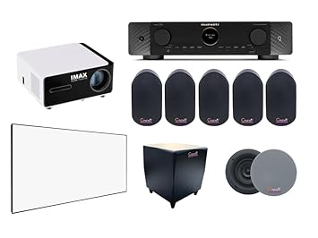 IMAX HOME THEATRE Silver 7.1 Home Cinema Package | Dolby Atmos | Audio & Video Combo Package