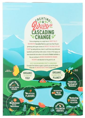 Cascadian Farm Honey Nut O's Cer 12x 9.5OZ miniatura 4