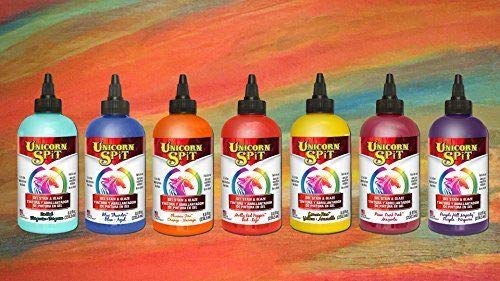 Unicorn SPiT Sunset Collection 8 OZ- Lemon Kiss, Phoenix Fire, Molly Red Pepper, Pixie Punk Pink, Purple Hill Majesty, Blue Thunder and Zia Teal - Thumbnail 2