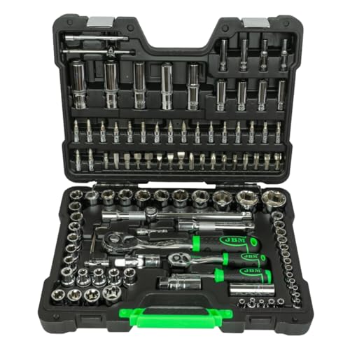 ESTUCHE DE HERRAMIENTAS DE 108 PIEZAS CON VASOS HEXAGONALES CROMADO (3*) - imagen 2