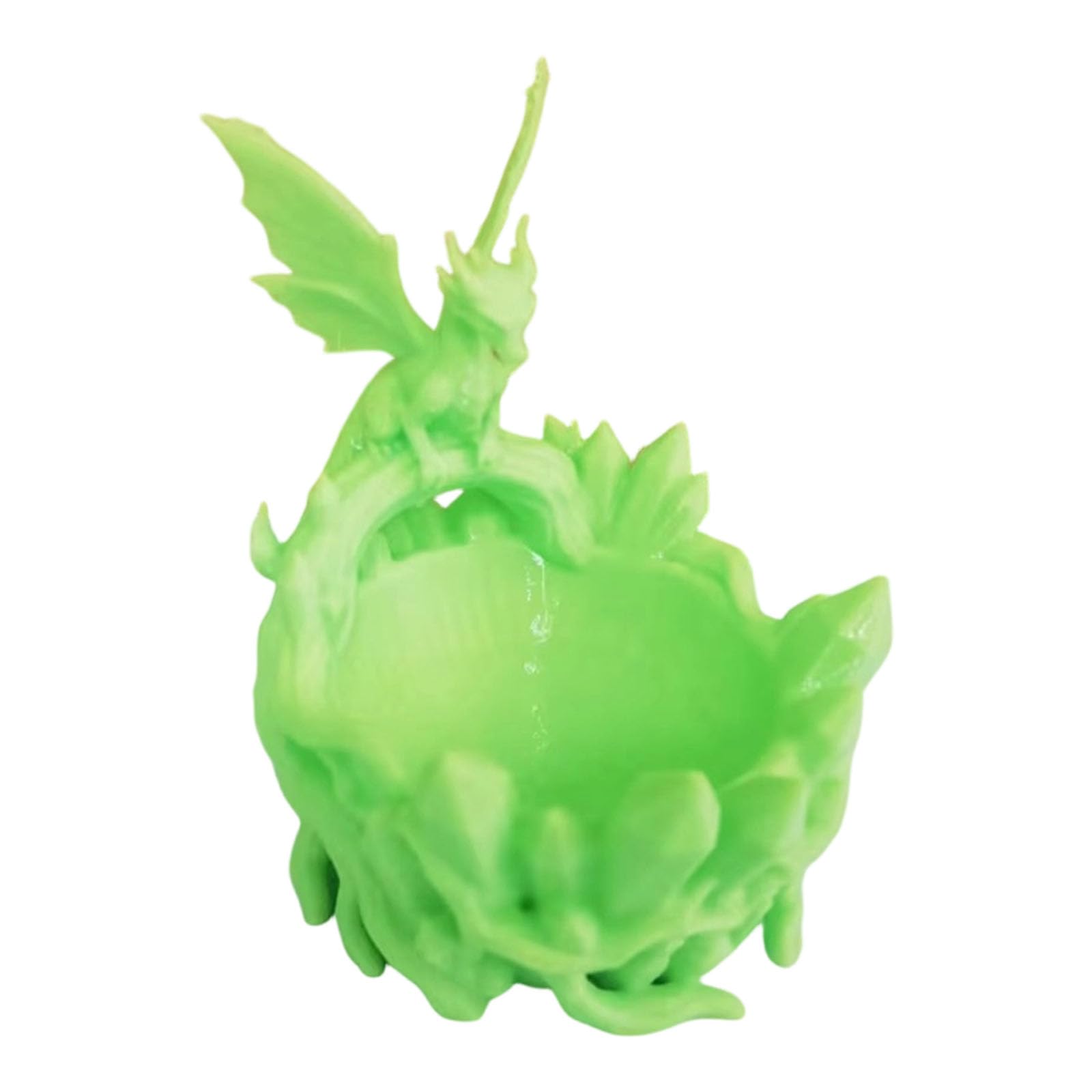 APGLSXY User Friendly 3D Dragon Polylactic Acid Bowl Set of 5 Colors Home Organization Tray for Home Kitchen Storage and Gifts Giving User Friendly Treat Bowl