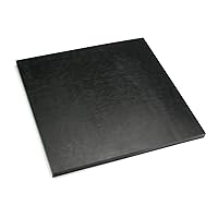 Vista 1 de Othmro POM - Hoja de plástico imprimible rígida y duradera, lámina de plástico para bricolaje, decoración del hogar, manualidades, uso al aire Negro