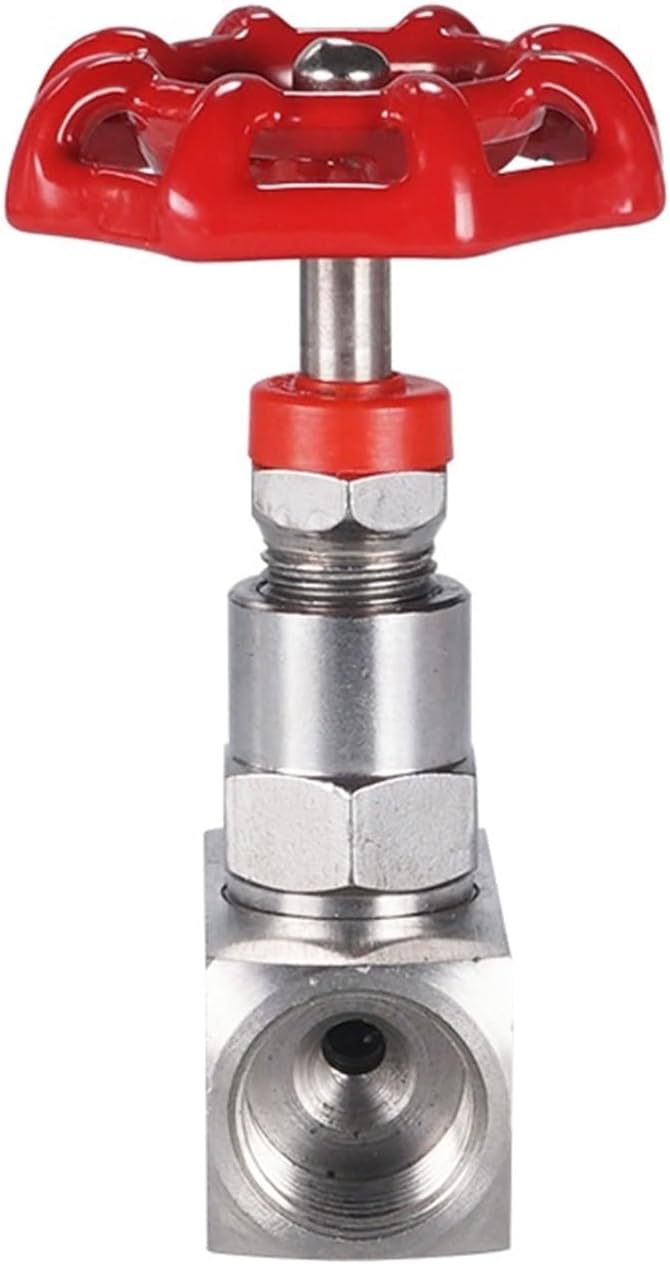 1 PCS J13W-160P 304 Stainless Steel Needle Valve Female Thread Globe Valve Shut-off Valve(M20X1.5)