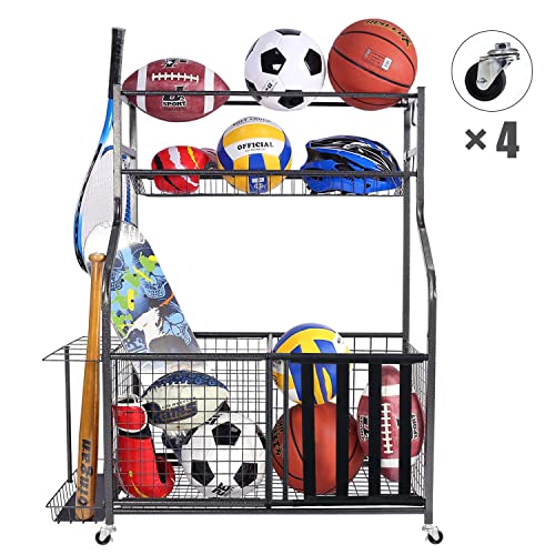 Image of Mythinglogic 3 Golf Bags Storage Organizer-Extra Large Size Fits 3 Full Size Golf Bags,Tool Storage Organizer,Heavy Duty Tool Holder for Power Tool
