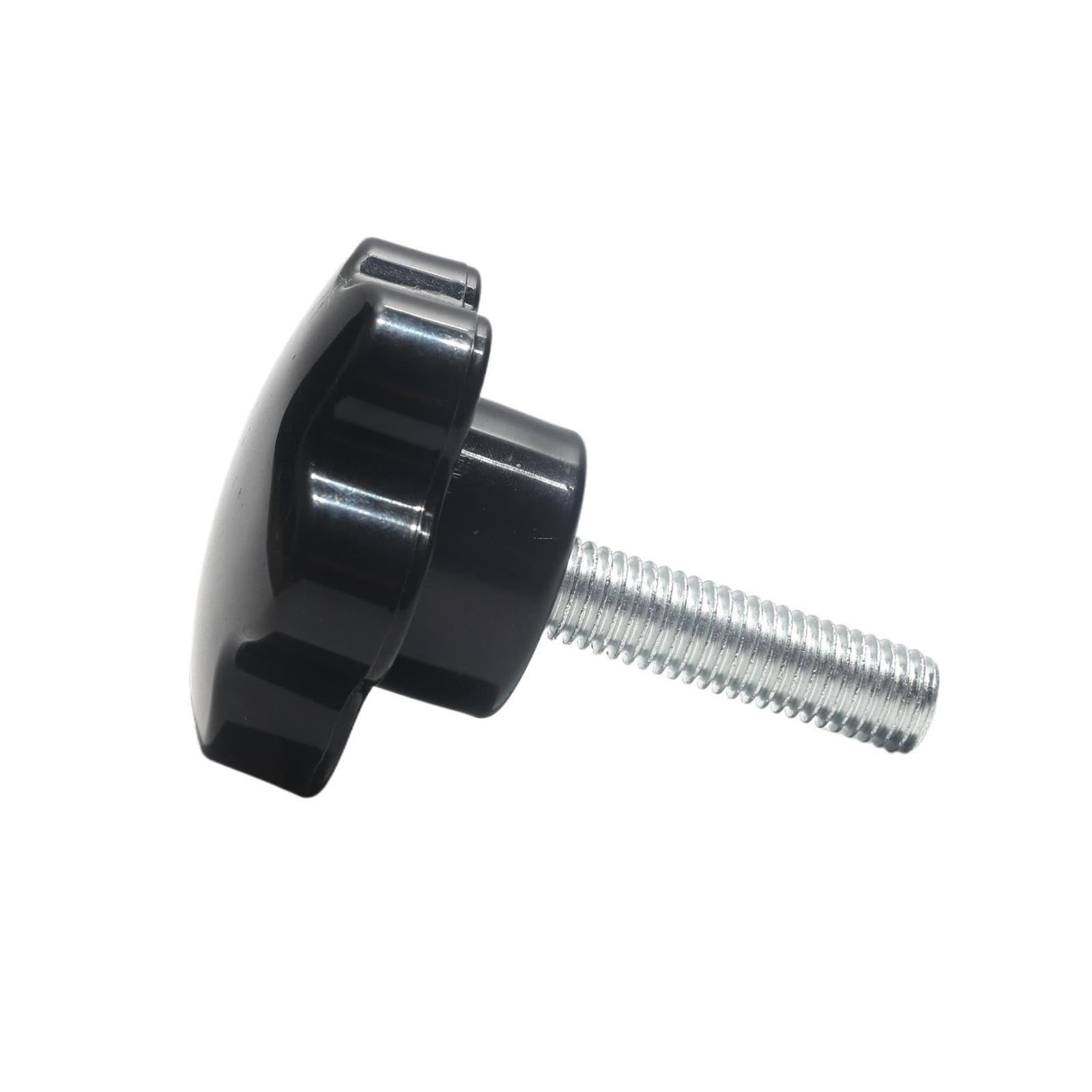 1 Stück Pflaumenblüten-Handschraube, sechseckig, sternförmig, Kohlenstoffstahl, Kunststoff mit Griff, Schraube M12, M14, M16, Kopfdurchmesser 60 mm(M16,160mm)
