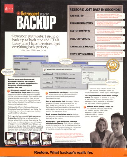 Retrospect 5.1 Desktop Backup