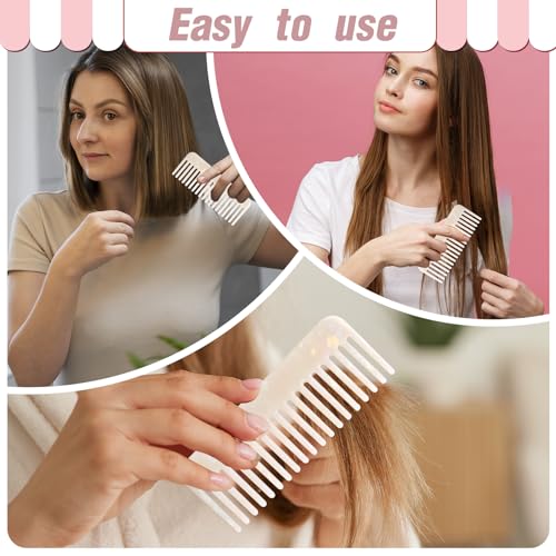 Peine ancho desenredante salbsever para cabello miniatura 5