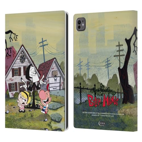 Étui en cuir compatible avec Apple iPad Pro 11 M4 2024 protection portefeuille graphique