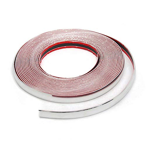 Universale 30 mm x 3 m Car Styling Modanatura Striscia Trim Autoadesivo Dettaglio Bordo Cromato Auto Van Camion Pickup Barca