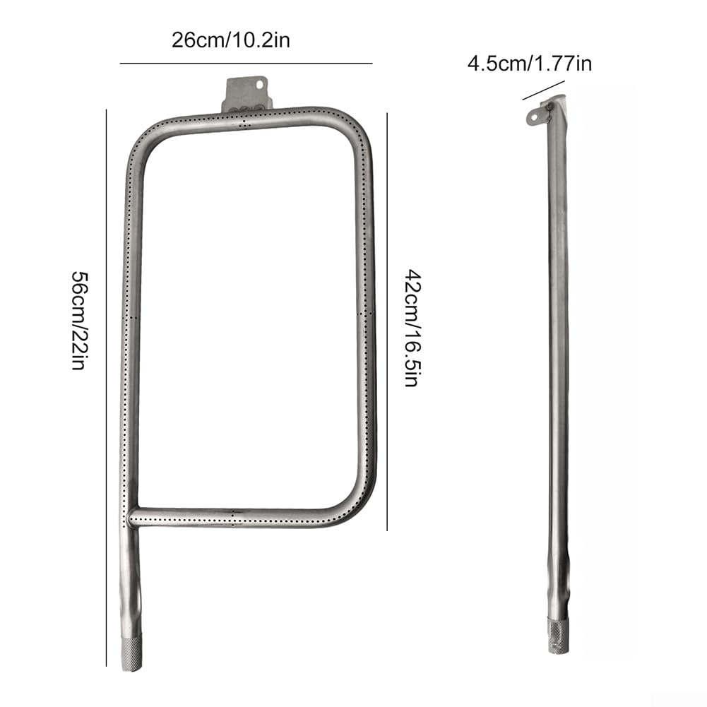 Tubo Bruciatore Curvo e per Grill per weber Q3000 Tubo Bruciatore(B)