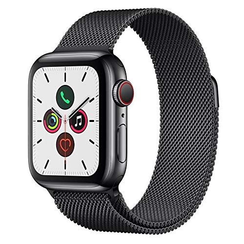 Apple Watch Series 5 Cellular + Gps, 40 mm, Aço Inoxidável Cinza