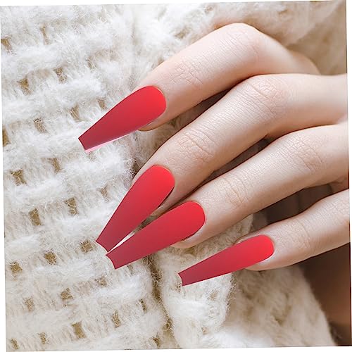 FOMIYES 100 Pçs Lascas De Unhas Meninas Unhas Postiças Unhas Postiças Com Desenhos Pontas De Unhas F