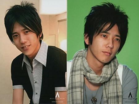 Amazon 嵐 Arashi 公式写真 08年 a 二宮和也 2枚 B アイドル 芸能人グッズ 通販