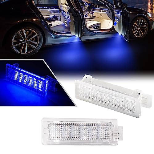 Iluminación interior LED para BMW F30 F10 E84 X3, solucione la falta de luz interior con color azul